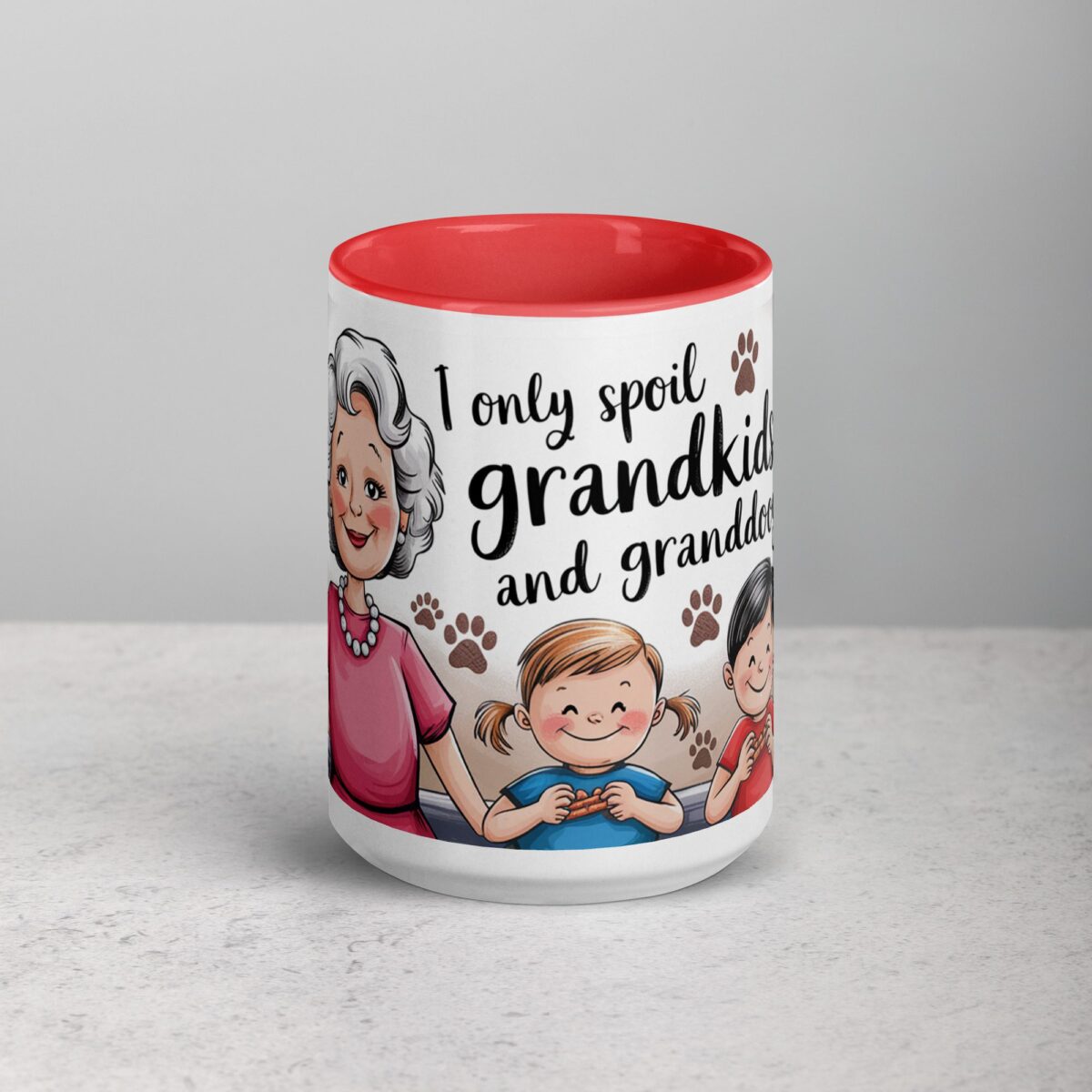 I Only Spoil Grandkids and Granddogs Coffee Mug - Image 10