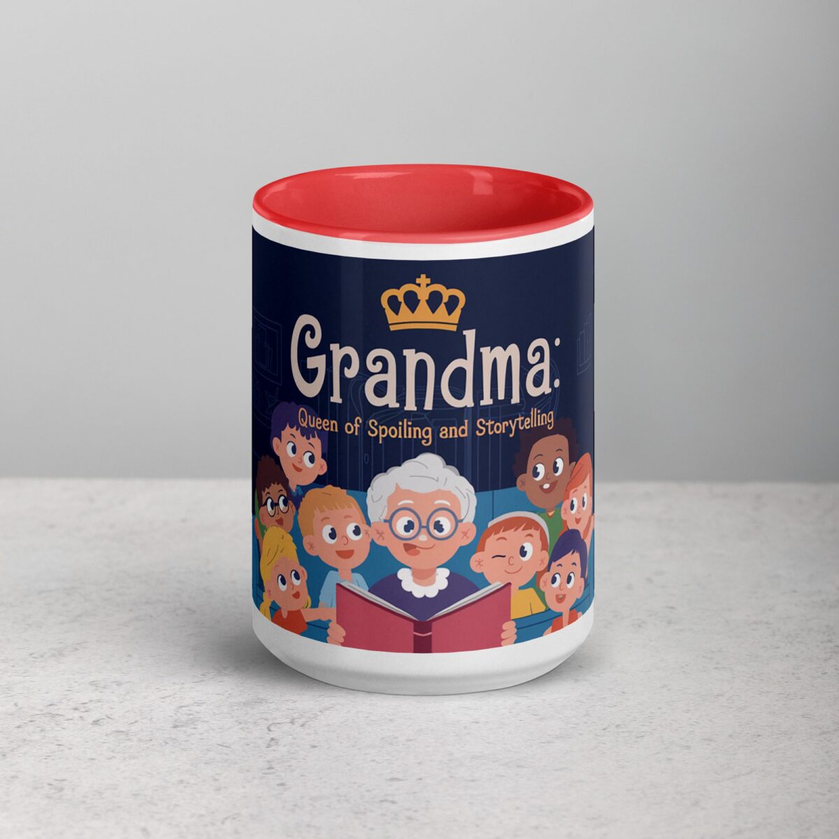 Grandma: Queen of Spoiling and Storytelling Mug - Image 10