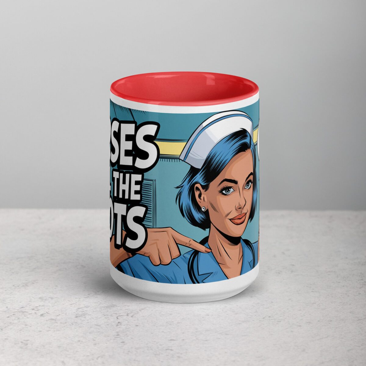 Nurses Call the Shots Coffee Mug - Image 10