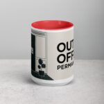 Out of Office Permanently Retirement Coffee Mug - Image 10