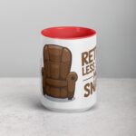 Retired: Less Stress, More Snacks Coffee Mug - Image 10