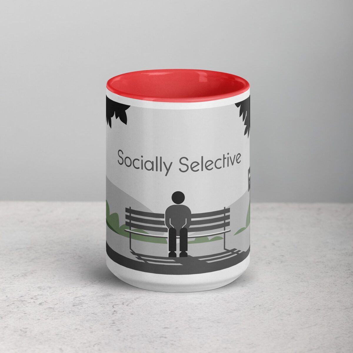 Socially Selective Sarcastic Coffee Mug & Tea Cup - Image 10