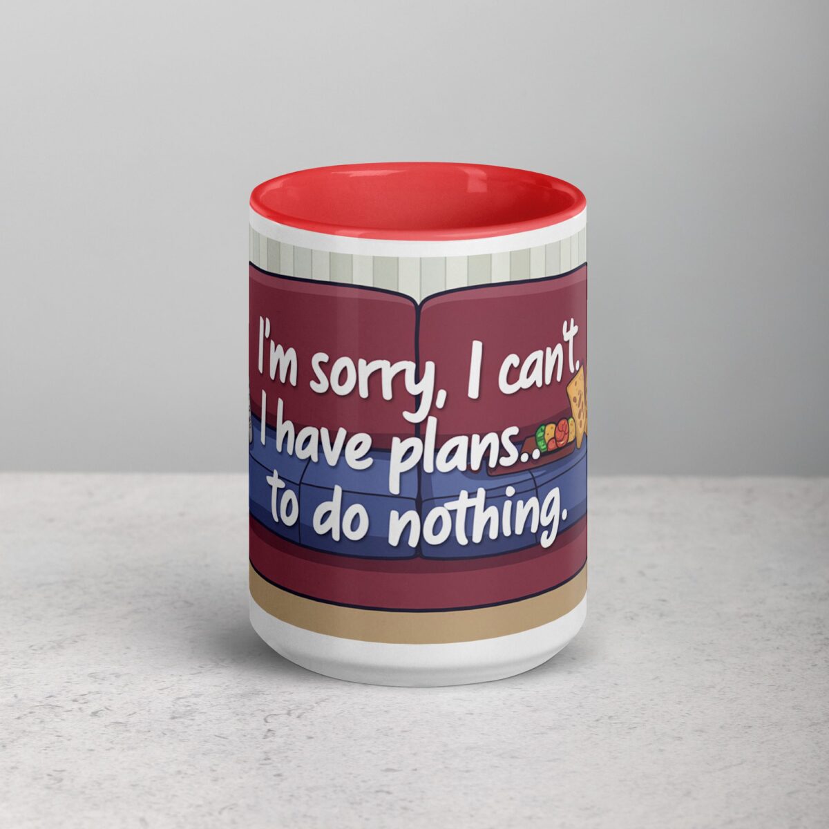 I’m Sorry, I Can’t. I Have Plans… To Do Nothing Sarcastic Mug - Image 10