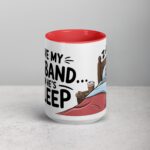 I Love My Husband… When He’s Asleep Wife Coffee Mug - Image 10