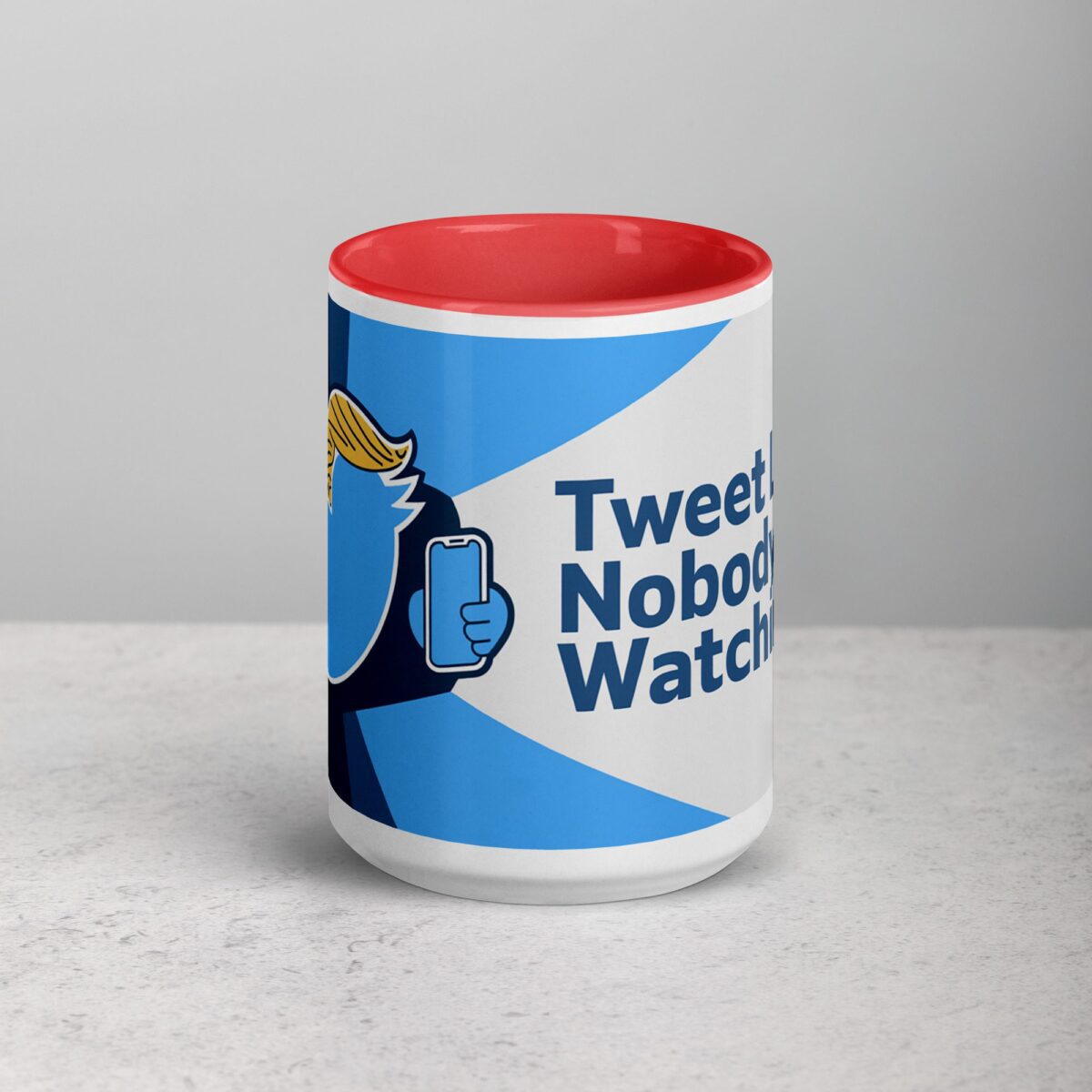 Tweet Like Nobody’s Watching Trump Mug - Image 10
