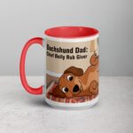 Dachshund Dad: Chief Belly Rub Giver Coffee Mug - Image 11