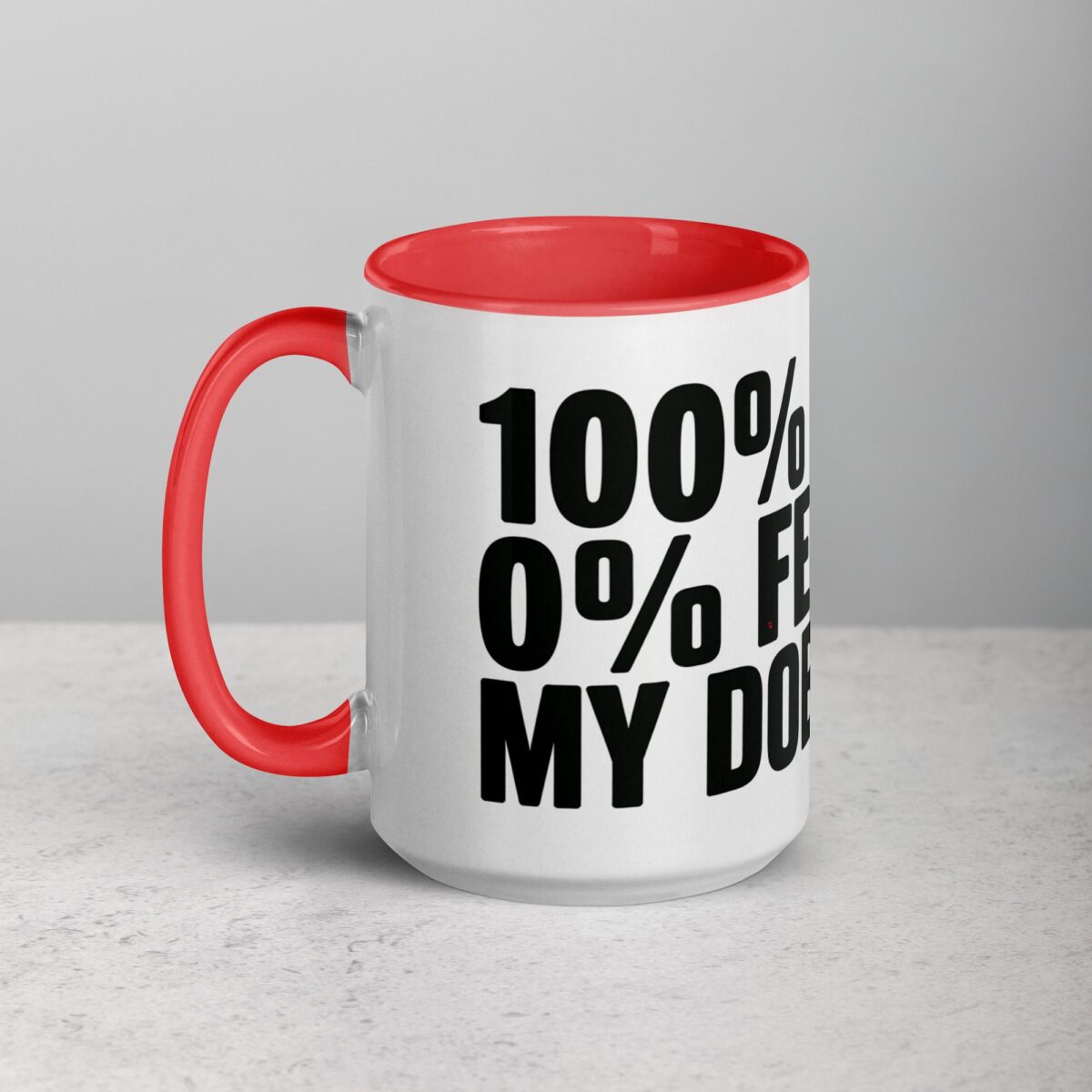 100% Loyal, 0% Fear: My Doberman Coffee Mug - Image 11