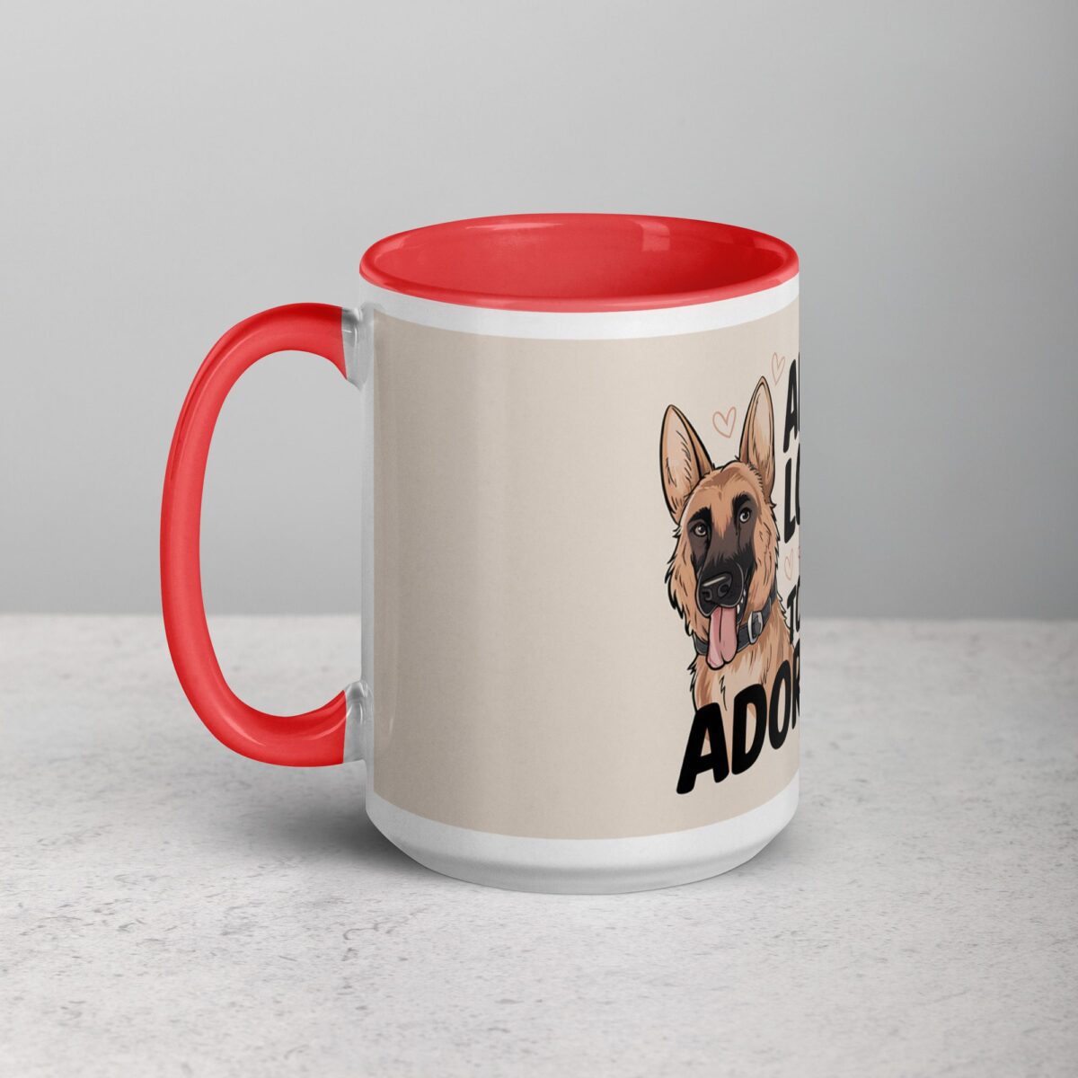 Loyal & Totally Adorable German Shepherd Coffee Mug - Image 11