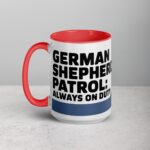 German Shepherd Patrol: Always on Duty Coffee Mug - Image 11