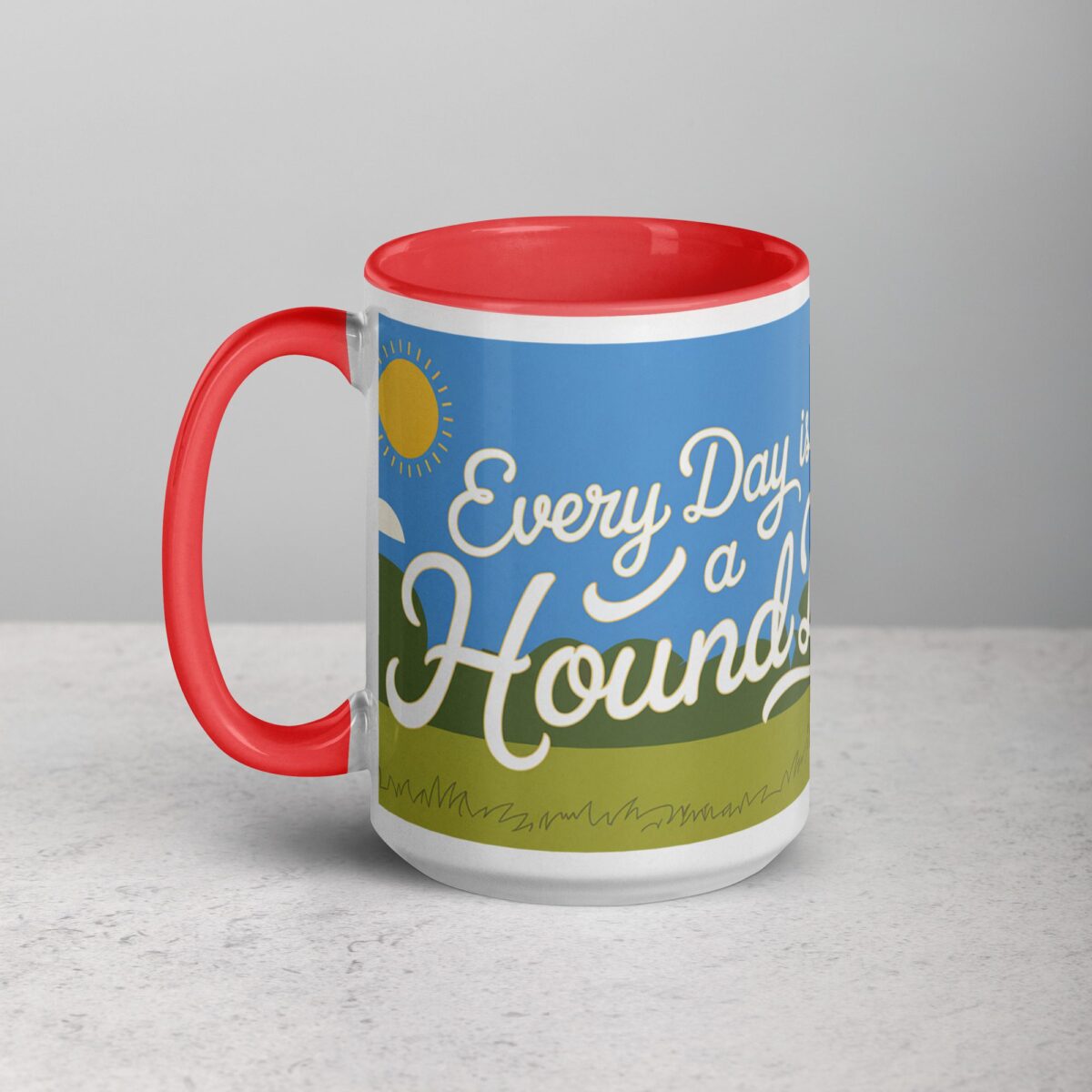 Every Day Is a Hound Day Coffee Mug & Tea Cup - Image 11