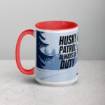 Husky Patrol: Always on Duty Coffee Mug - Image 11