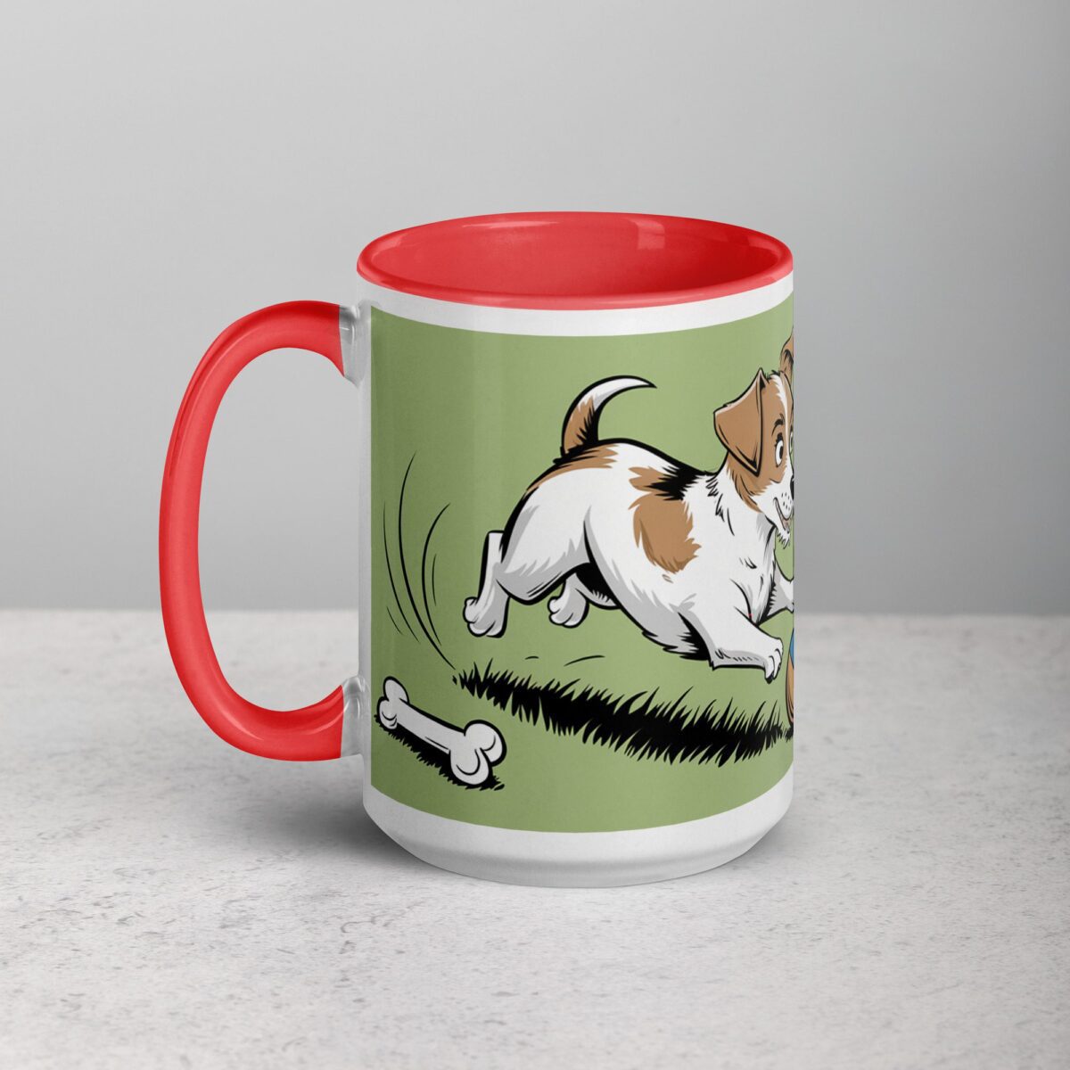 Jack Russell Dad: Ball Throwing Champion Coffee Mug - Image 11