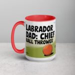 Labrador Dad: Chief Ball Thrower Coffee Mug - Image 11