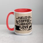 Fueled by Coffee and Labrador Love Mug - Image 11