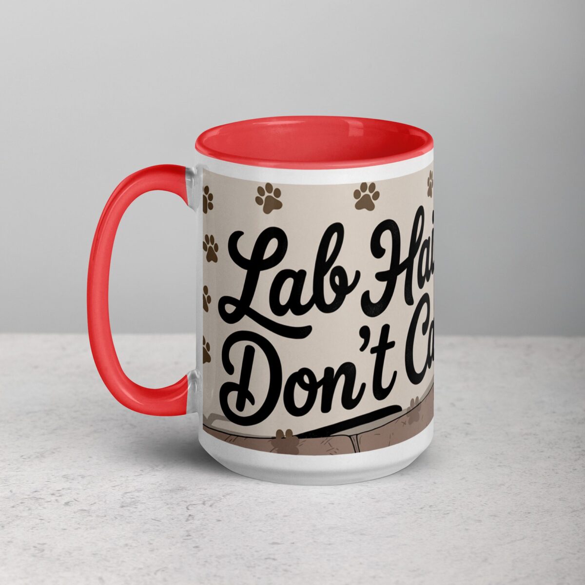 Lab Hair, Don’t Care Labrador Coffee Mug - Image 11