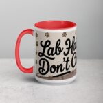 Lab Hair, Don’t Care Labrador Coffee Mug - Image 11