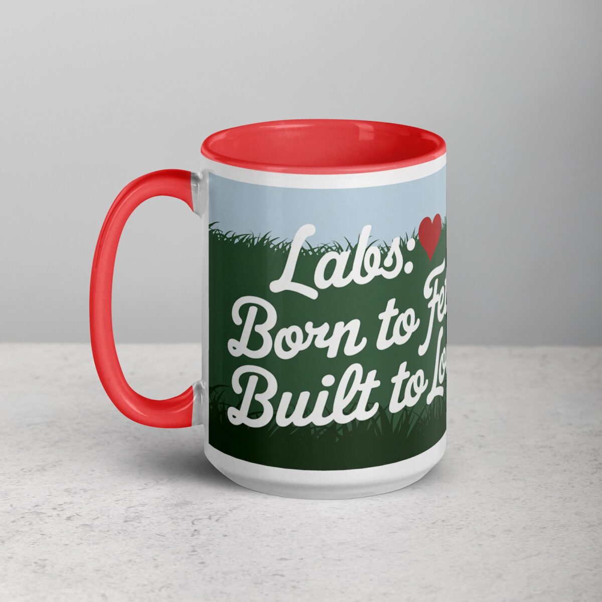 Labs: Born to Fetch, Built to Love Coffee Mug - Image 11