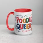 Poodle Mom: Queen of Curls Coffee Mug - Image 11