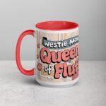 Westie Mom: Queen of Fluff Coffee Mug - Image 11