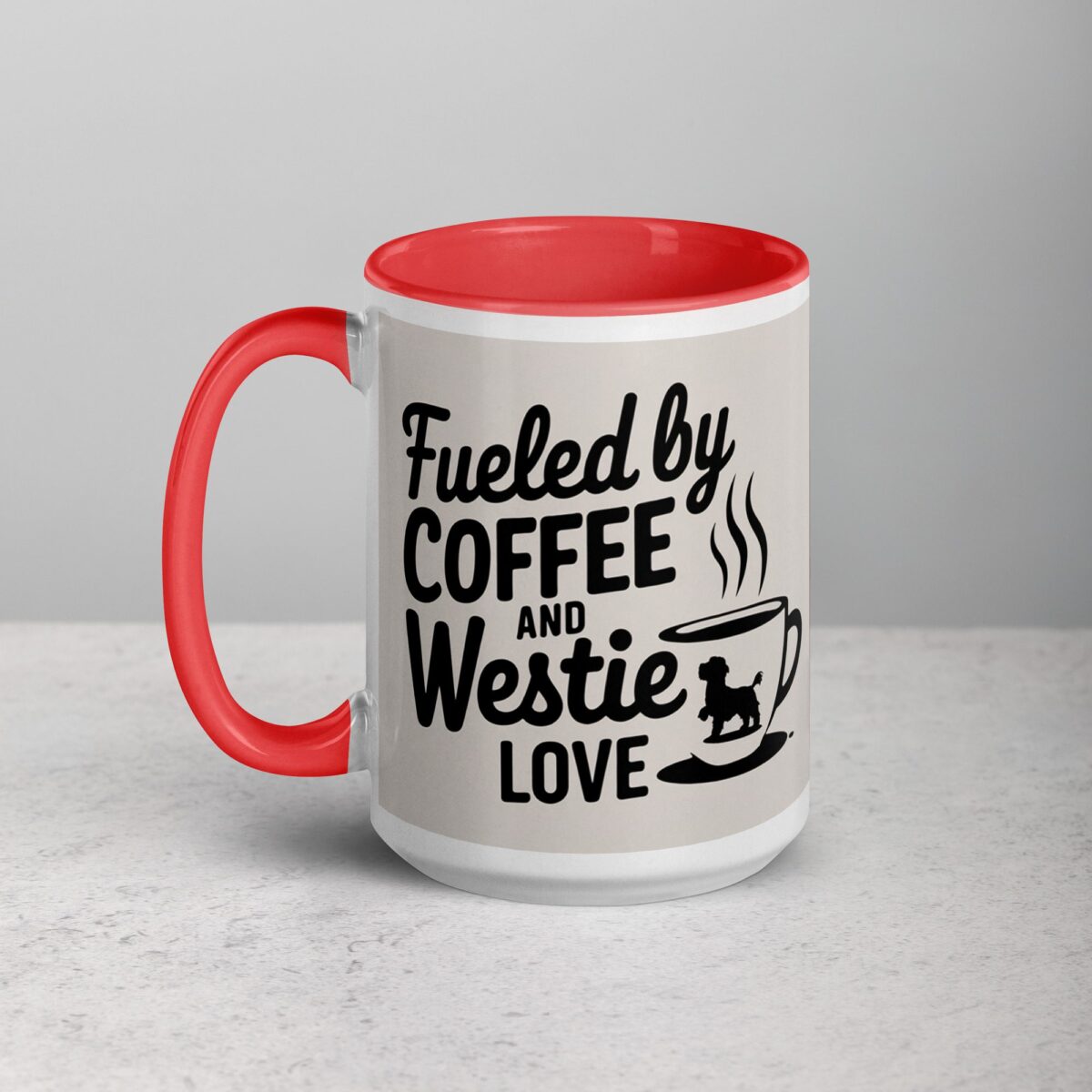Fueled by Coffee and Westie Love Mug - Image 11