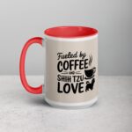 Fueled by Coffee and Shih Tzu Love Mug - Image 11