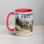 Free Palestine Siblings Hug Mug - Image 11