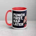 Punch First, Nap Later Boxing Mug - Image 11