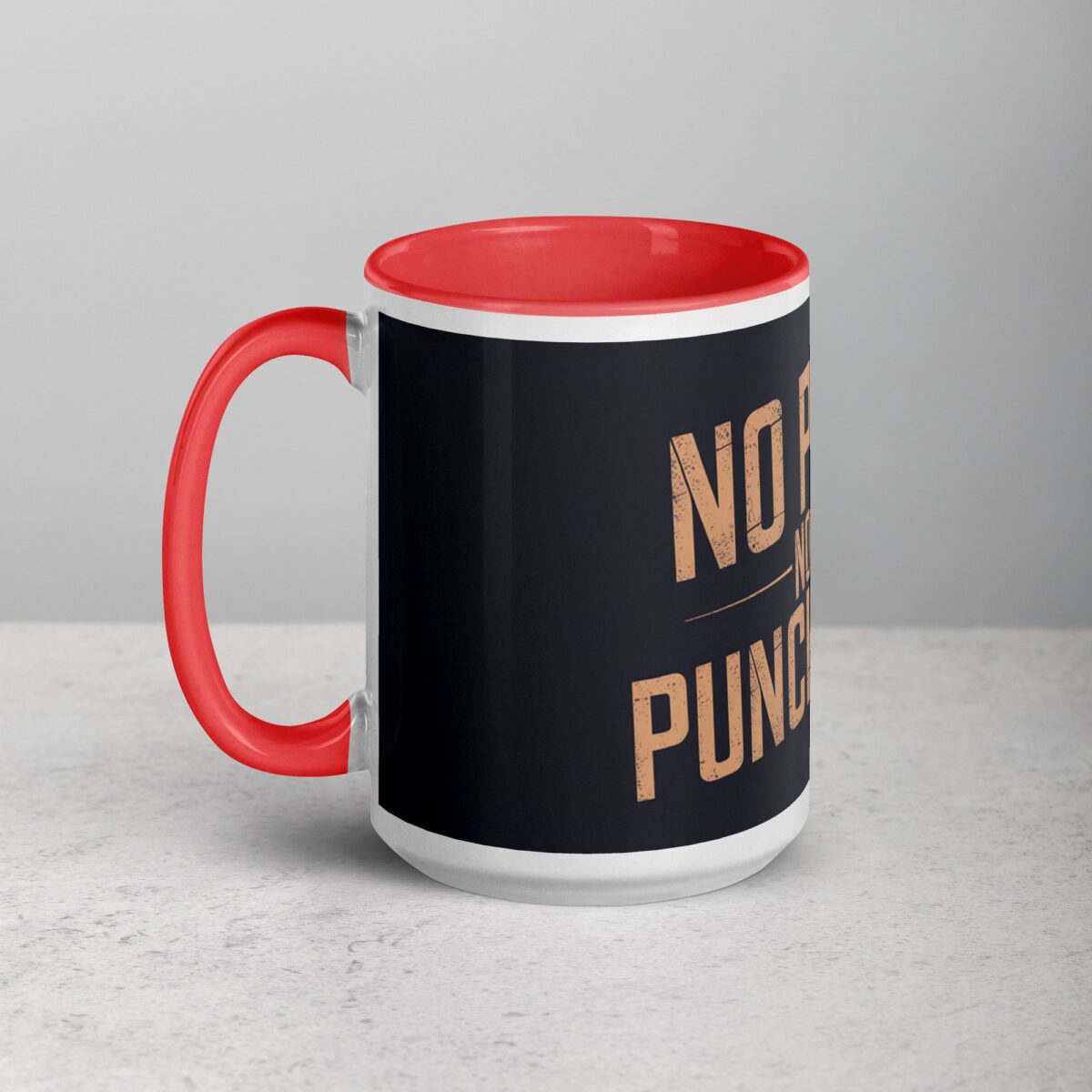 No Pain, No Punchlines Boxing Mug - Image 11