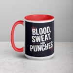 Blood, Sweat, and Punches Boxing Mug - Image 11