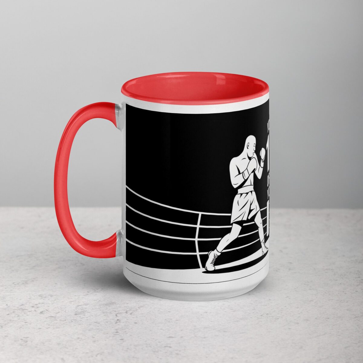 You Miss 100% of the Punches You Don’t Throw Boxing Mug - Image 11