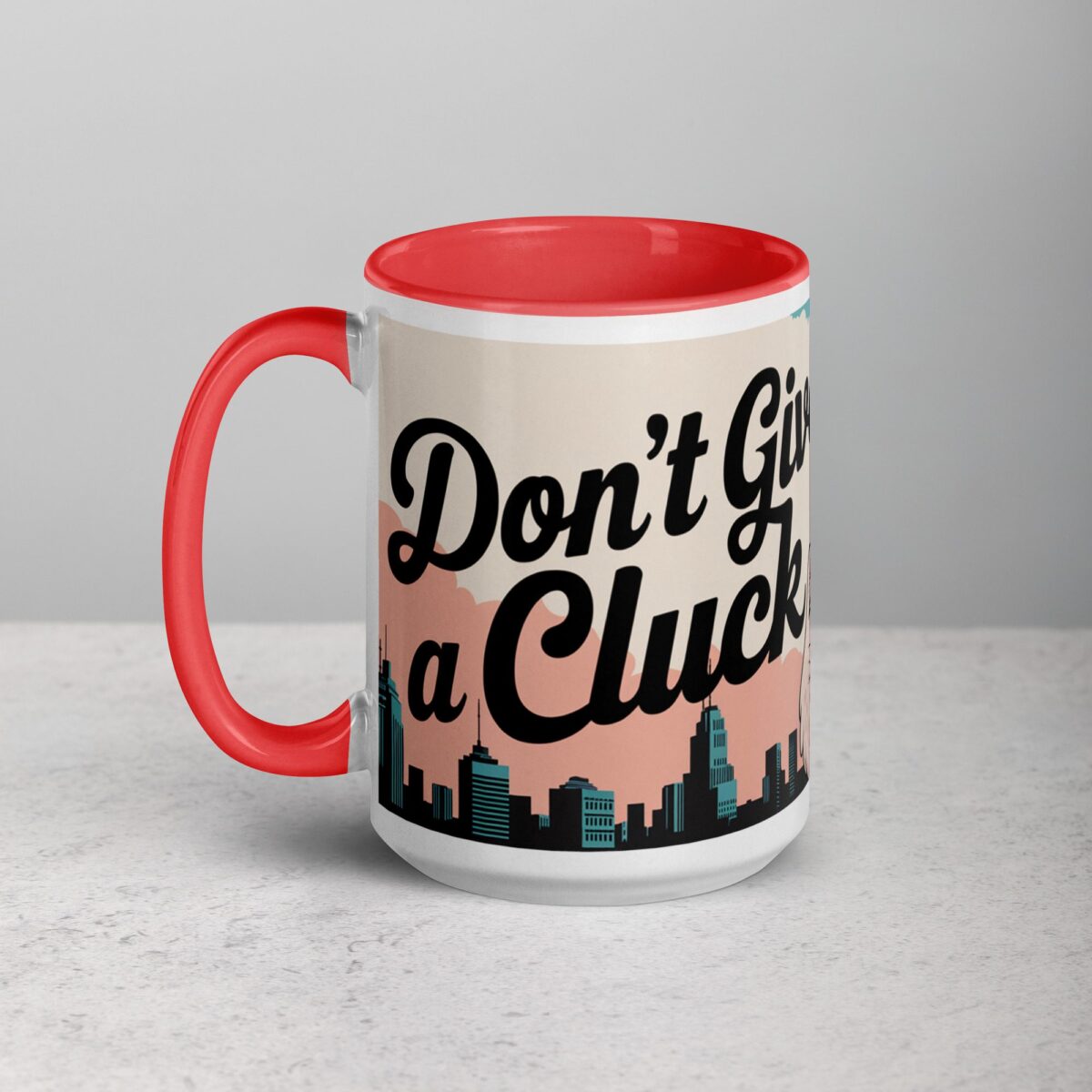 Don’t Give a Cluck Chicken Mug - Image 11