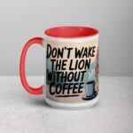 Don’t Wake the Lion Without Coffee Mug - Image 11