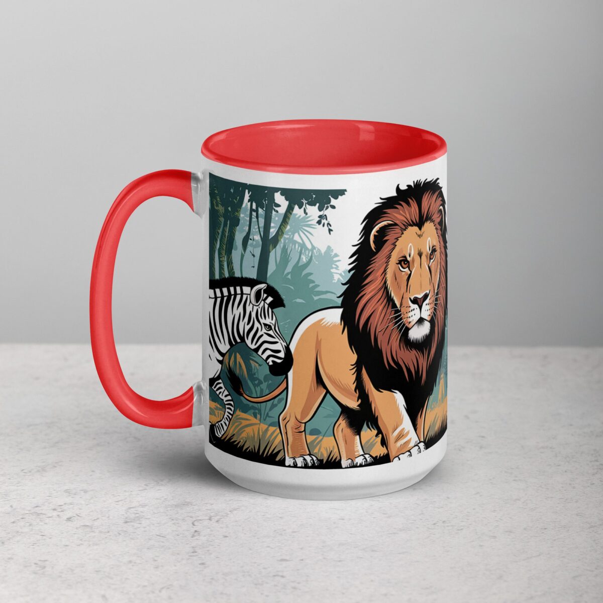 Fearless and Fueled by Coffee Lion Mug - Image 11