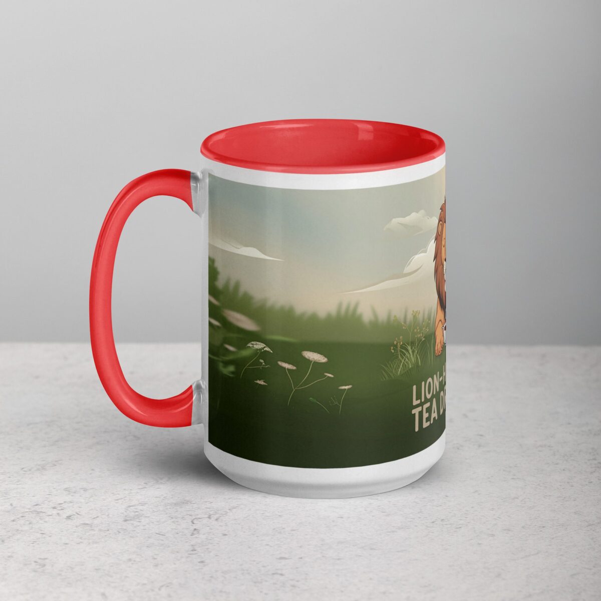 Lion-Hearted Tea Drinker Cup - Image 11