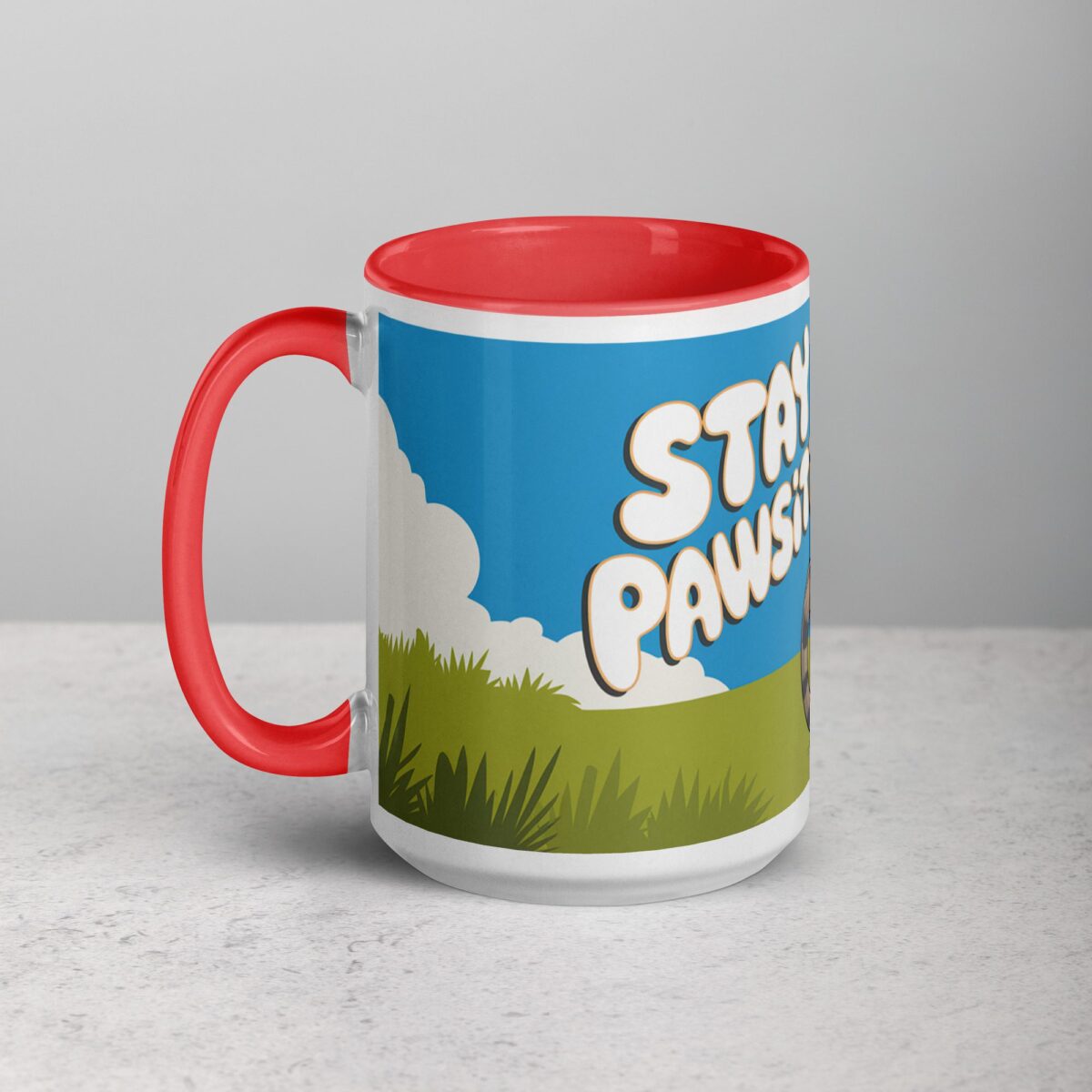 Stay Pawsitive Coffee Mug & Tea Cup - Image 11