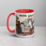 Feline Fine, One Sip at a Time Cat Mug - Image 11