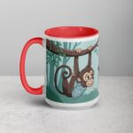 Hang in There, Coffee’s Coming! Monkey Mug - Image 11