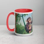 Caffeine? That’s My Daily Swing Monkey Mug - Image 11