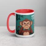 Monkey Mood: Decaffeinated = Grumpy, Caffeinated = Happy Mug - Image 11