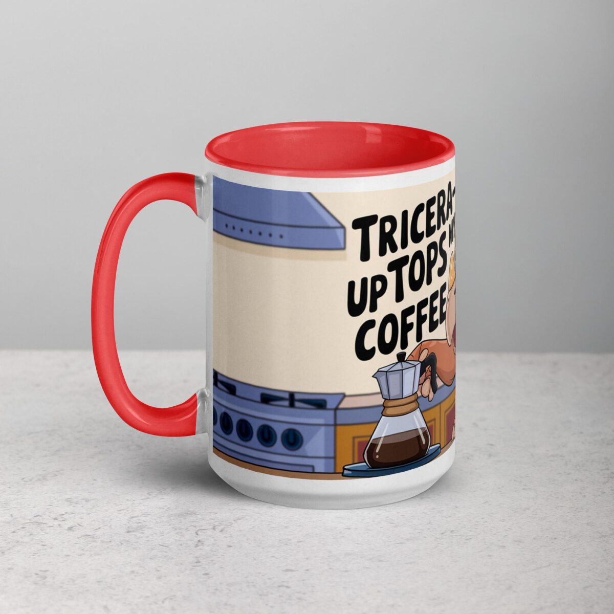 Tricera-Tops Up My Coffee Mug - Image 11