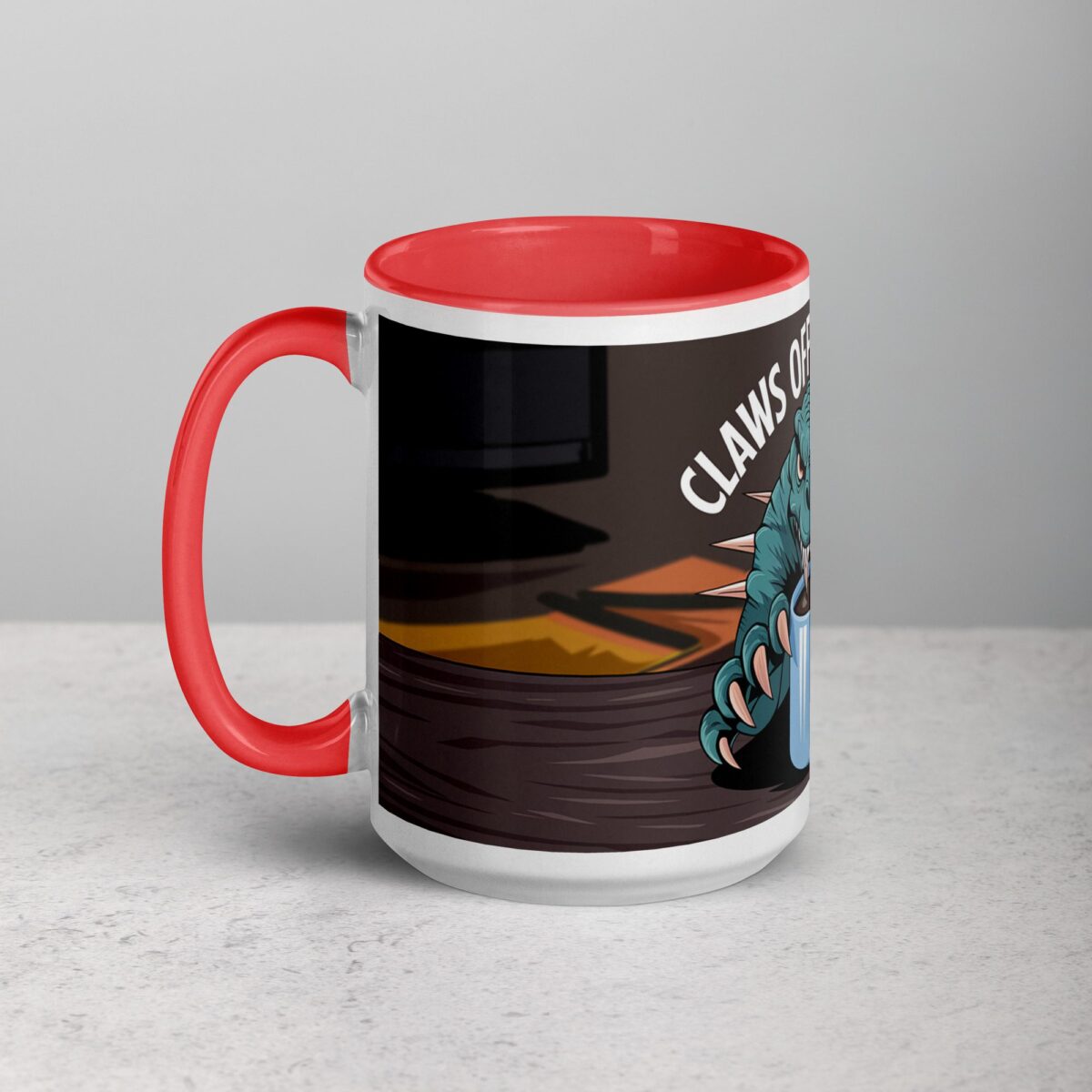 Claws Off My Coffee Dinosaur Mug - Image 11