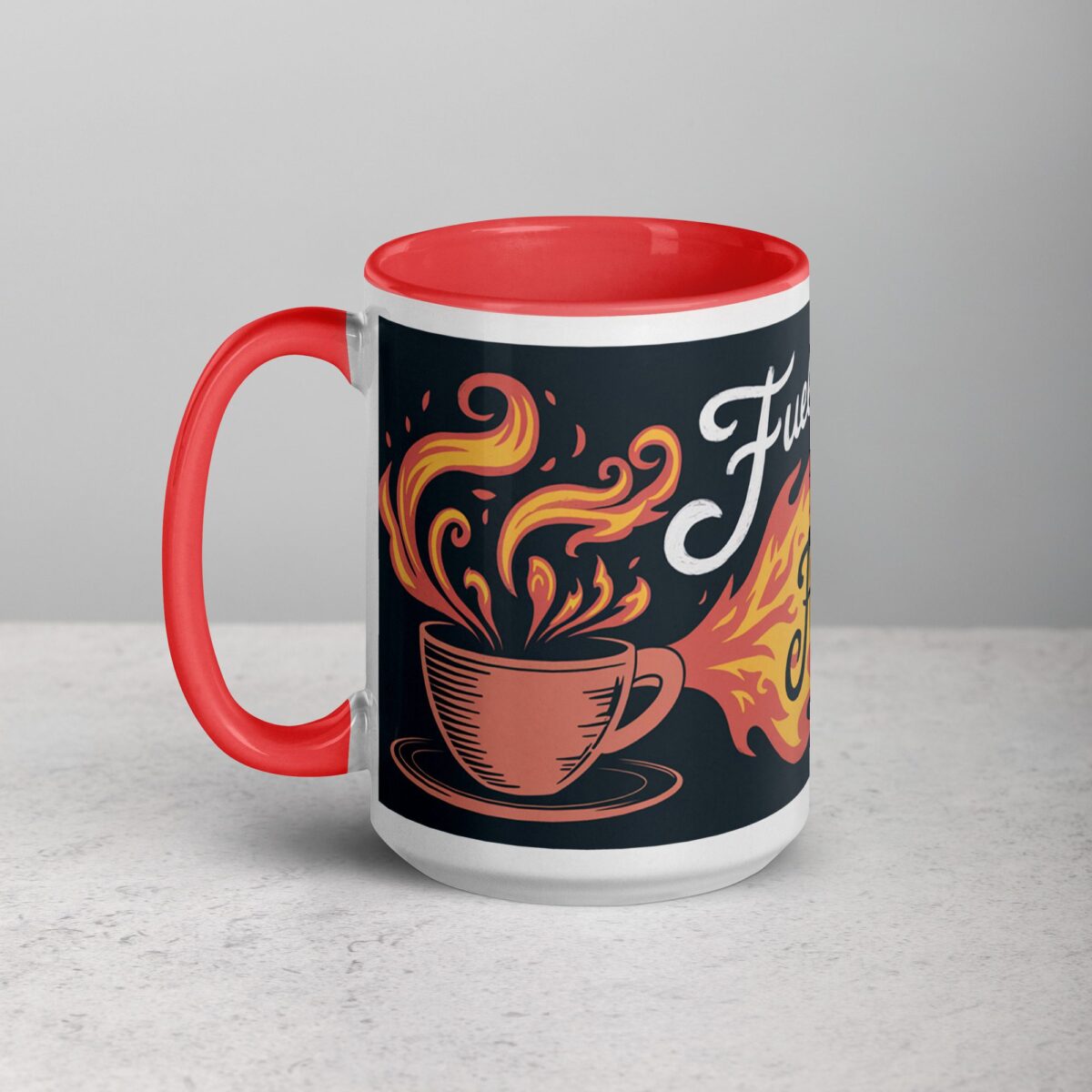 Fueled by Fire and Dragon Coffee Mug - Image 11
