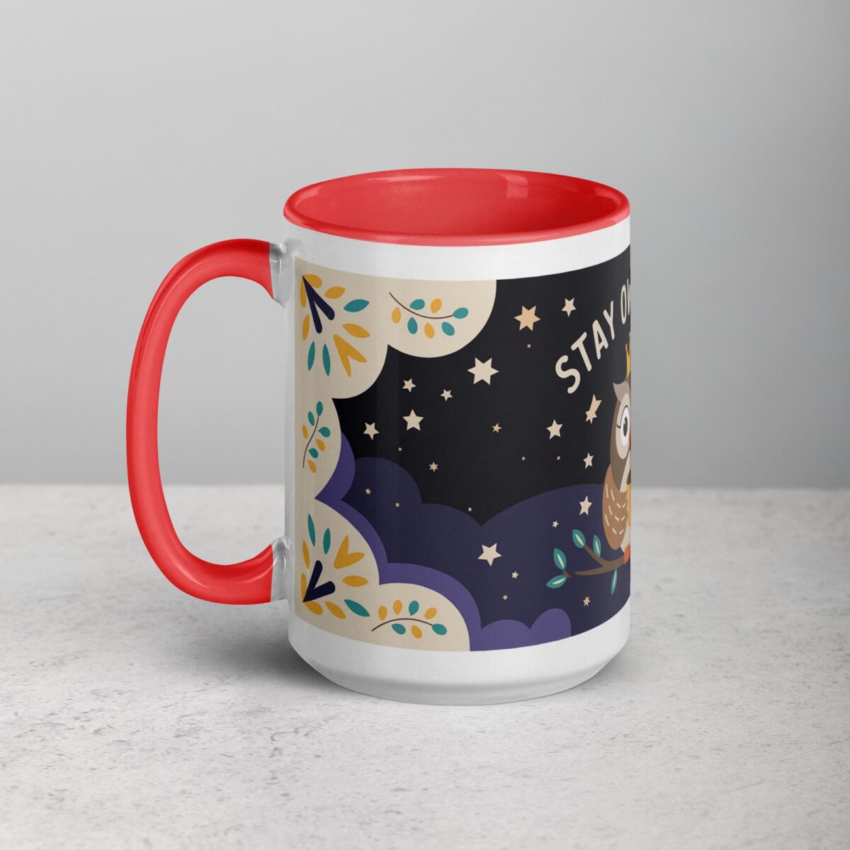 Stay Owl-some! Coffee Mug & Tea Cup - Image 11