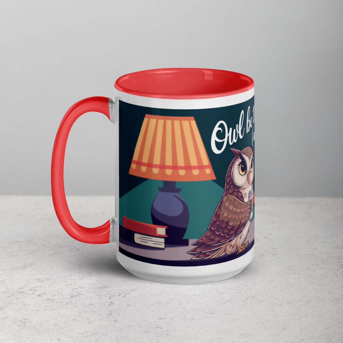 Owl Be There for You (With Coffee) Mug - Image 11
