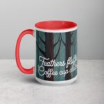 Feathers Fluffed, Coffee Cup Clutched Owl Mug - Image 11