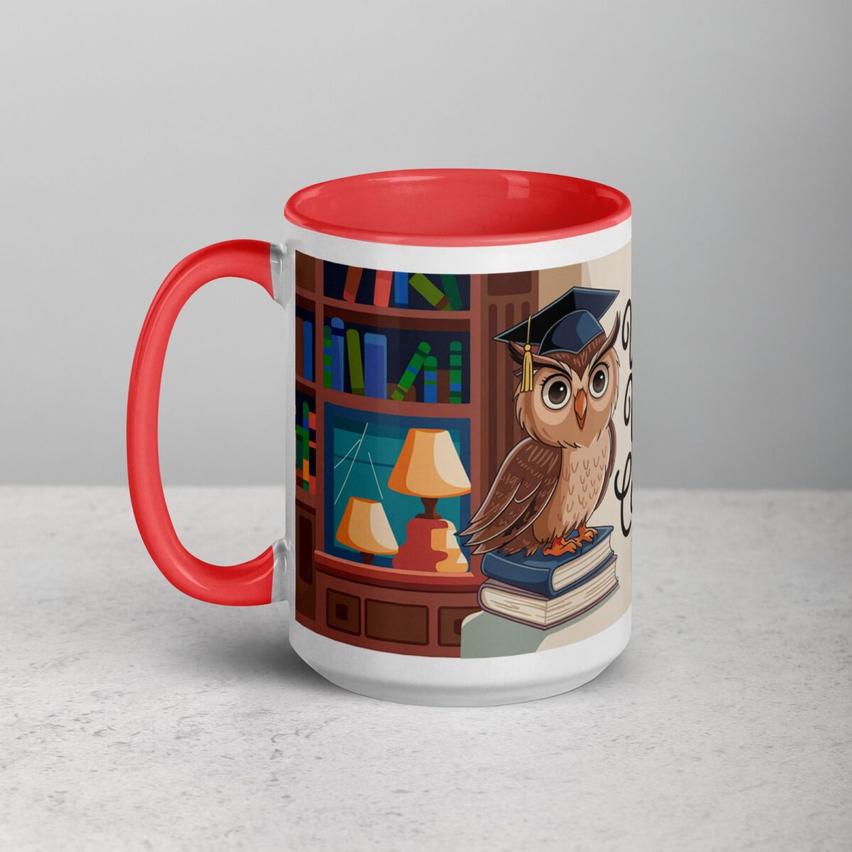 Wise, Warm, and Caffeinated Owl Coffee Mug - Image 11