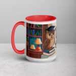 Wise, Warm, and Caffeinated Owl Coffee Mug - Image 11