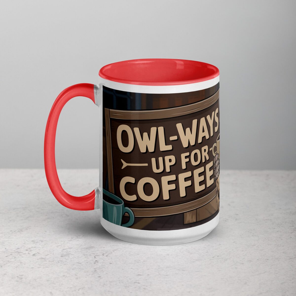 Owl-ways Up for Coffee Mug - Image 11