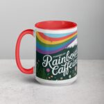 Powered by Rainbows and Caffeine Unicorn Mug - Image 11