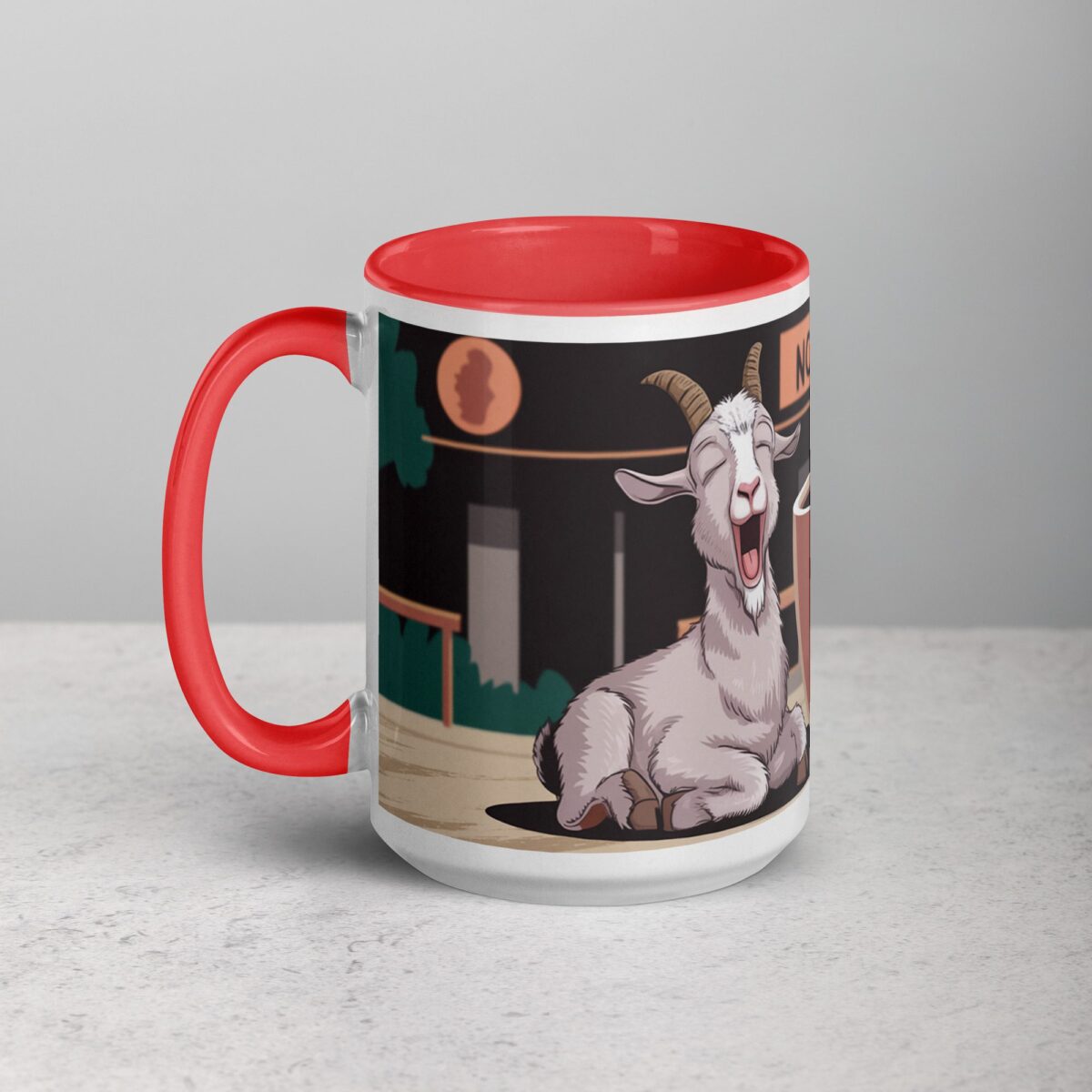 No Goat-ing Without Coffee Mug - Image 11
